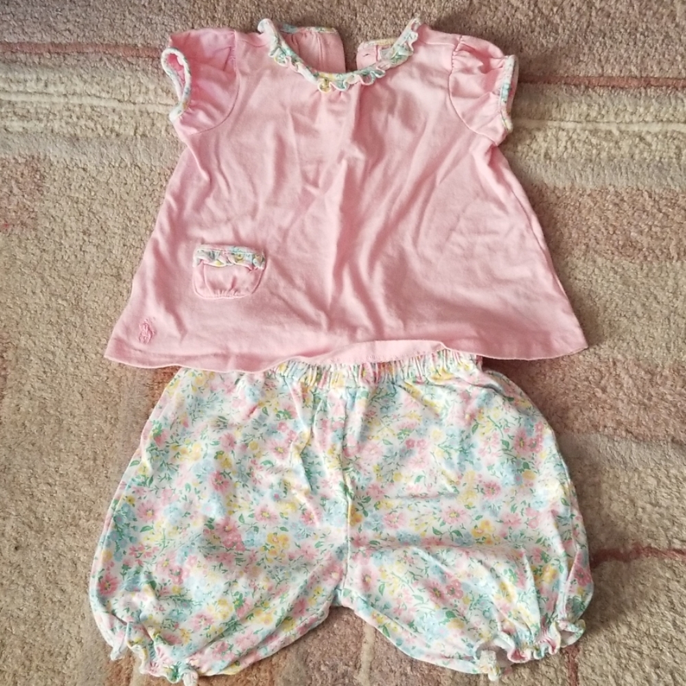 Spring baby girl outfit
